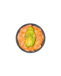CHIRASHI TARTARE SAUMON AVOCAT