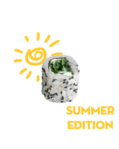 CALIFORNIA ROLLS CHÈVRE ROQUETTE