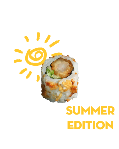 CRISPY TEMPURA CONCOMBRE ROLLS